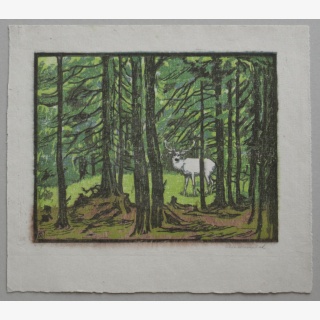 Zwei Werke, 1. Hirsche, 2. Im Wald