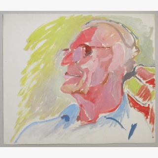 Porträt des Malers Fritz Tröger