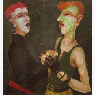 Punker-Paar