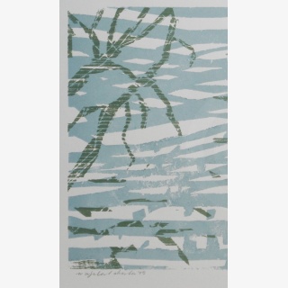 Gefhrdete Bume, aus: &bdquo;Thringen 79 &ndash; Stellungnahmen zu einer Landschaft&ldquo;, Hrsg. Museen der Stadt Gotha, Schlossmuseum &ndash; Kupferstichkabinett, verschiedene Knstler