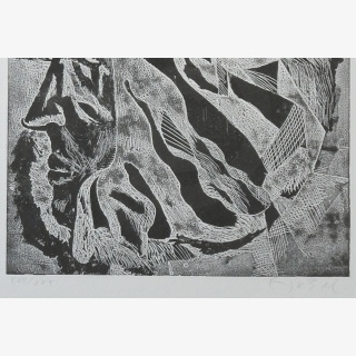 Die Mutter, aus: Grafik `79, gewidmet dem 30. Jahrestag der DDR, von Lehrkr�ften der HfBK Dresden, verschiedene K�nstler