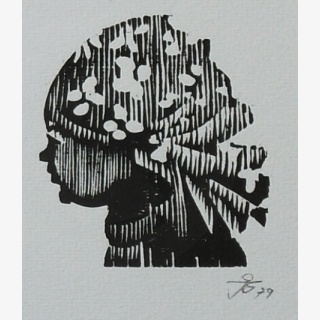 Angaram�dchen, aus: Grafik `79, gewidmet dem 30. Jahrestag der DDR, von Lehrkr�ften der HfBK Dresden, verschiedene K�nstler