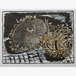 Stillleben mit Sonnenblumen, aus: Vierte Leipziger...