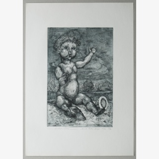 Kindheitsstillleben, aus: Vierte Leipziger Grafikmappe -...