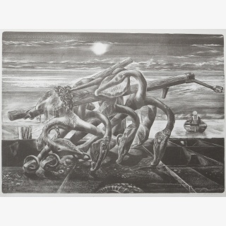 Anker, aus: Vierte Leipziger Grafikmappe - Stillleben,...