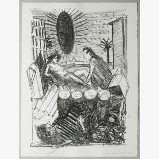 Siesta im Hof I, aus: Lothar Lang zum 60. Geburtstag am...