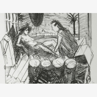 Siesta im Hof I, aus: Lothar Lang zum 60. Geburtstag am...