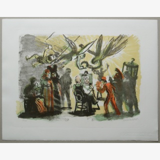 Hommage an Max Beckmann, aus: F�r Max Beckmann zum 12....