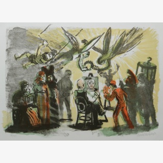Hommage an Max Beckmann, aus: F�r Max Beckmann zum 12....