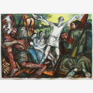 o. T., aus: &bdquo;Um Brot und Frieden&ldquo;, 1987,...