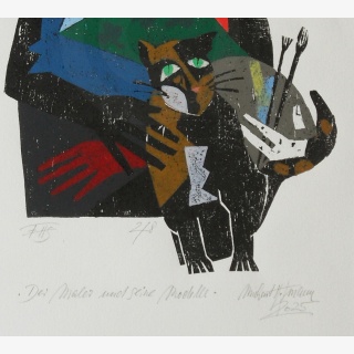 Der Maler und seine Modelle