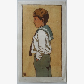 Knabe im Matrosenanzug