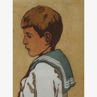 Knabe im Matrosenanzug