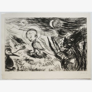 Der Vogel mit dem Kinderkopf