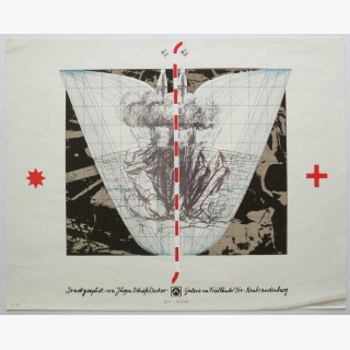 Original-K�nstlerplakat , Druckgraphik von J�rgen...