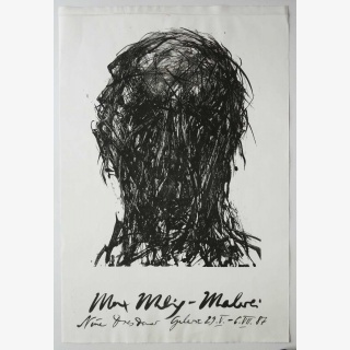 Original-K�nstlerplakat Max Uhlig-Malerei, Neue Dresdner...