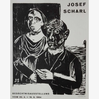 Original-K�nstlerplakat, Ged�chtisausstellung Josef...