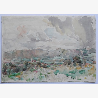 Sieben Werke: Mainlandschaft