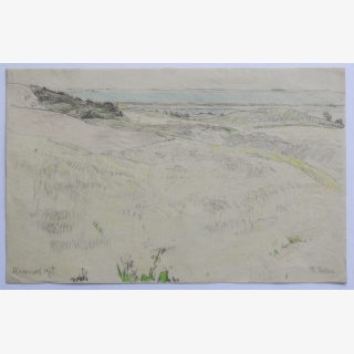 Zwei Landschaftsdarstellungen: Hiddensee