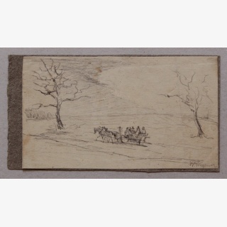 Zwei Werke, 1. Schlittenfahrt und 2. Pflanzen (Wilhelm...