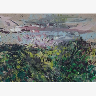 Landschaftsskizze November 2018 Gera